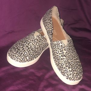 Toms slip-on Avalon style chetah print